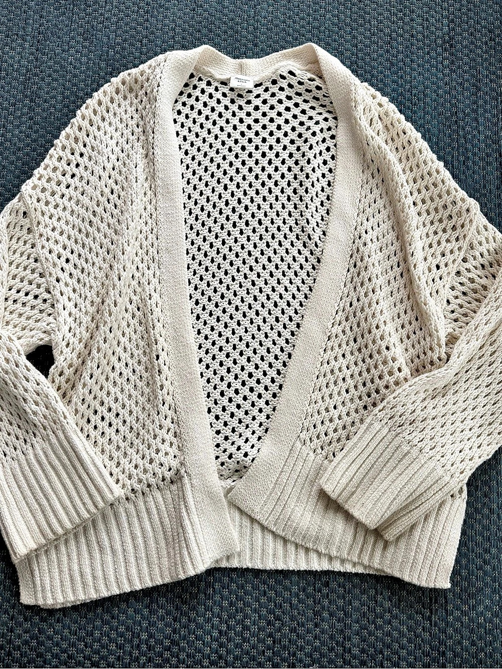 Abercrombie & Fitch Open Knit Cardigan